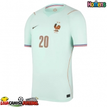 Camisa de Futebol França Desire Doue #20 Equipamento Secundário Mundo 2026 Manga Curta